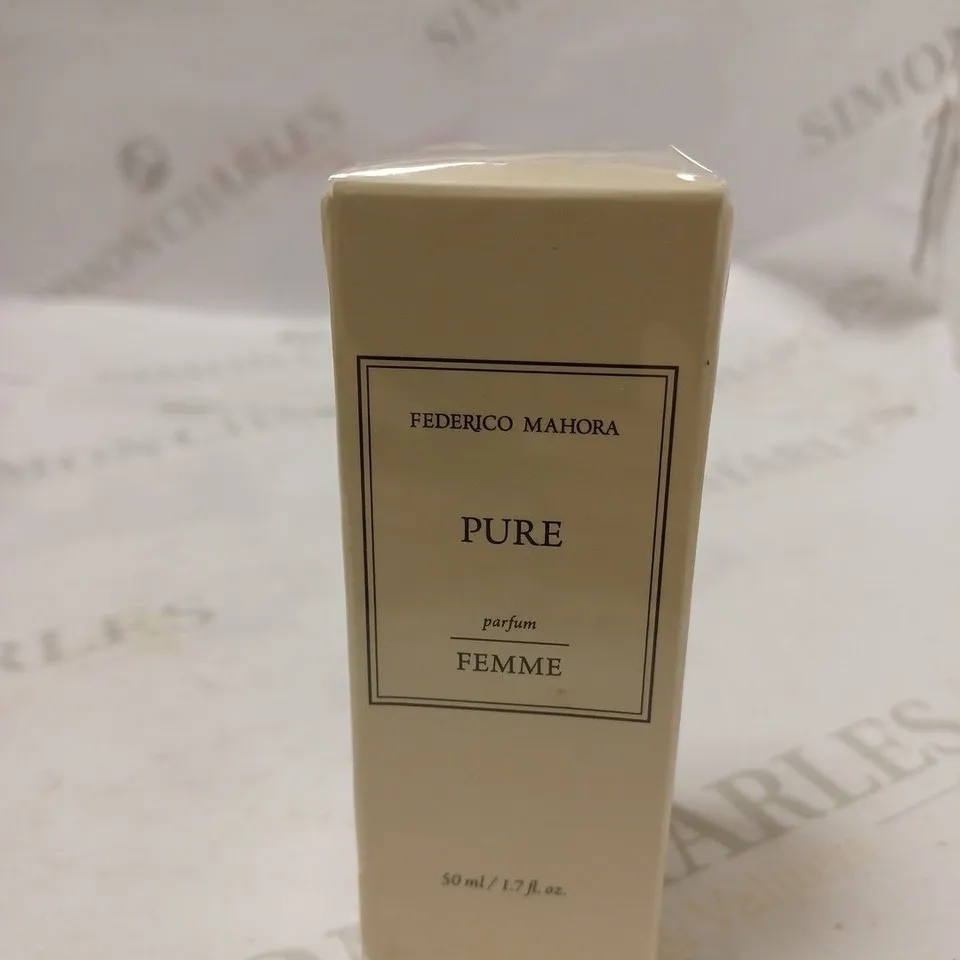 BOXED AND SEALED FEDERICO MAHORA PARFUM FEMME 50ML