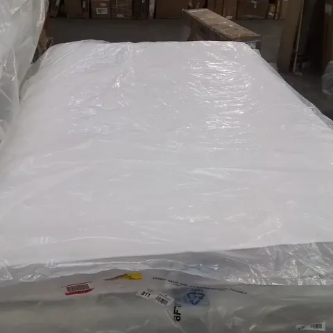 QUALITY BAGGED SERENITY COMFORT COIL SPRING AND ECO-FOAM HYBRID 135cm DOUBLE MATTRESS 