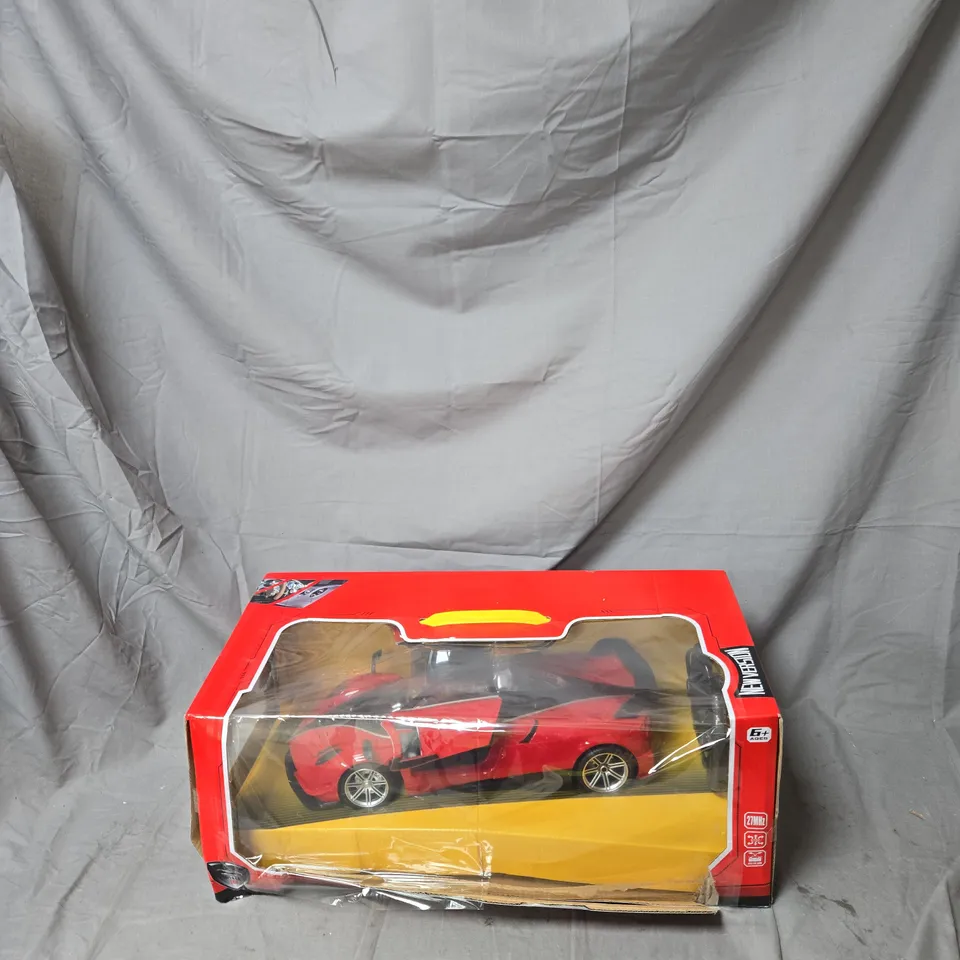 TOP-SPEED REMOTE CONTROL CAR – RED CONVERTIBLE, NEW VERSION, BOXED