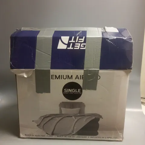 BOXED GET FIT PREMIUM AIR BED SINGLE