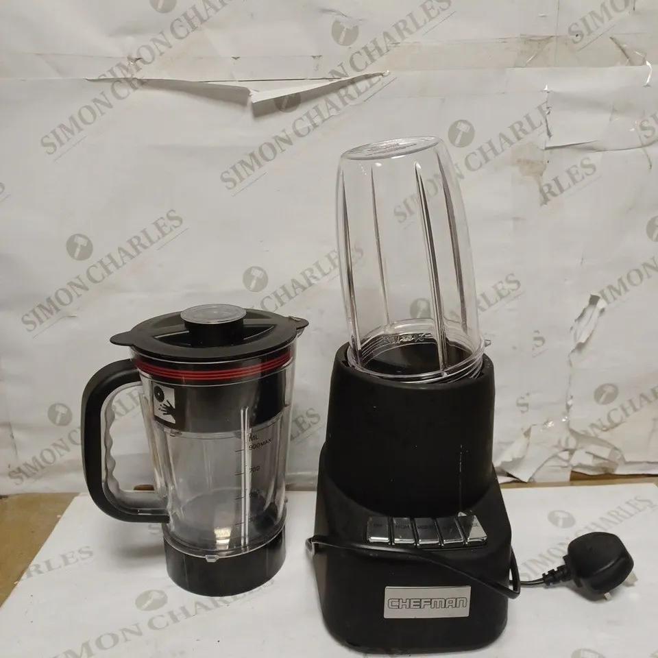 CHEFMAN COUNTERTOP + TRAVEL DYNAMIC BLENDING SYSTEM