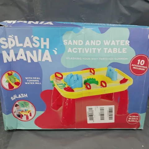 BOXED SUNSHINE FUN CLUB SAND & WATER TABLE 