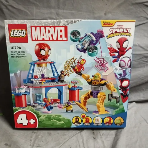 LEGO MARVEL SPIDER-MAN TEAM SPIDEY WEB SPINNER HEADQUARTERS (10794) – 4+ BOXED SET