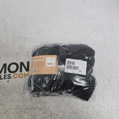 BAGGED MUK LUKS 4PCK FLEECE TIGHTS BLACK SIZE M 