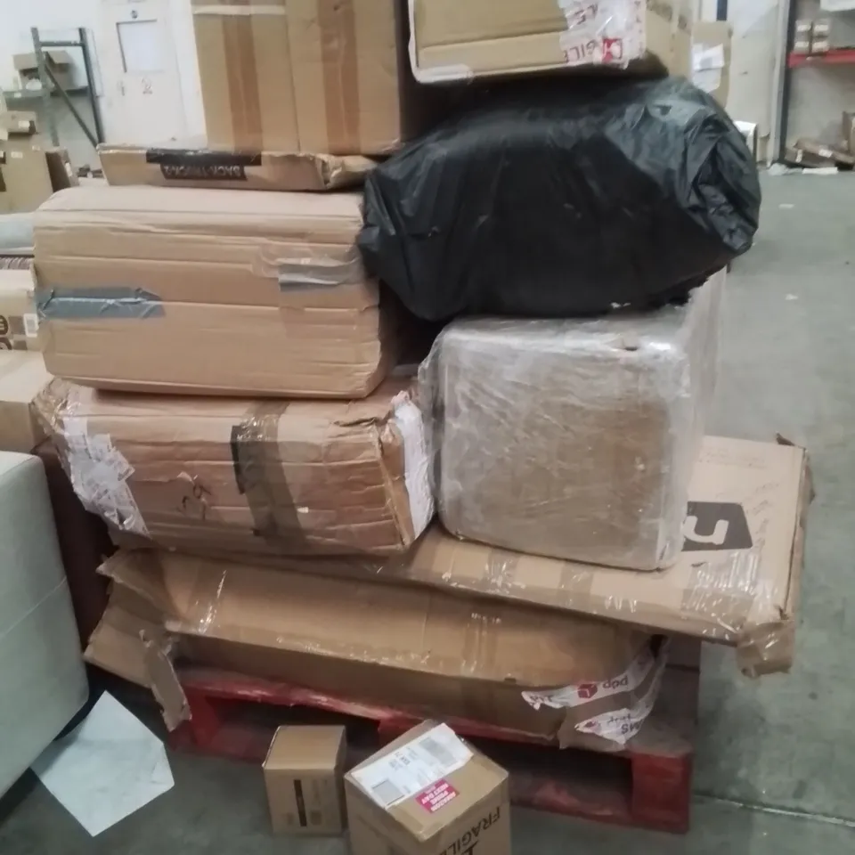 PALLET CONTAINING NEO PRODUCTS SUCH AS;AIR CONDITIONING UNIT,STORAGE BOX 320L,FAN,TUBE TENT,SACK TRUCK