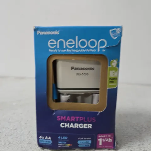 PANASONIC ENELOOP SMARTPLUS CHARGER – BOXED (4 AA NI-MH)