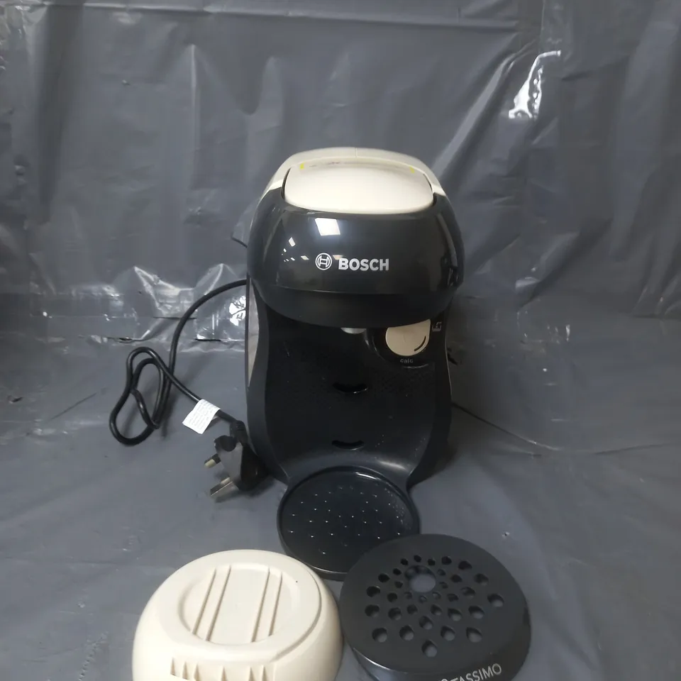 BOXED BOSCH TASSIMO HAPPY POD COFFEE MACHINE - TAS1007GB RRP £106