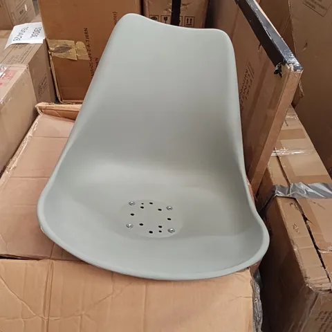 BOXED DINING CHAIRS (SET OF 4) - GREEN/NATURAL (1 BOX)