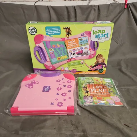 BOXED LEAP FROG LEAP START INTERACTIVE LEARNING SYSTEM FOR ACTIVE MINDS