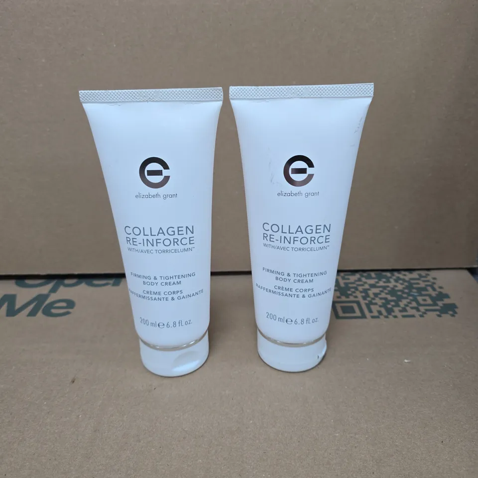 ELIZABETH GRANT COLLAGEN RE-INFORCE BODY CREAM – 2 X 200ML