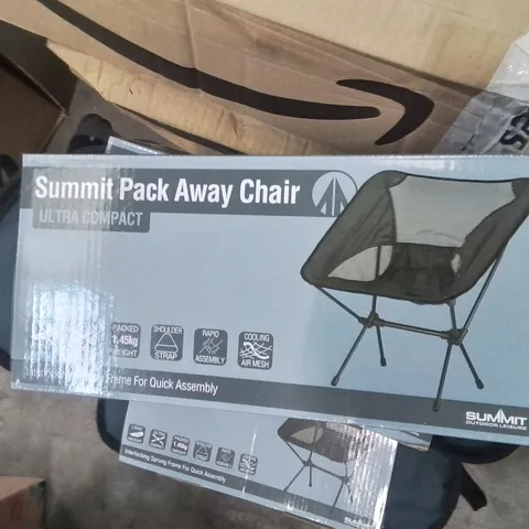 BOXED SUMMIT PACK AWAY CHAIR