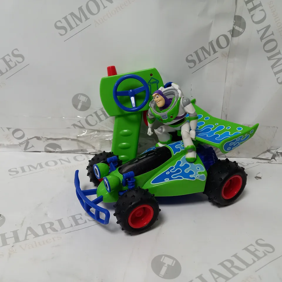 BOXED TOY STORY 4 RC TURBO BUGGY BUZZ LIGHTYEAR  RRP £27.99