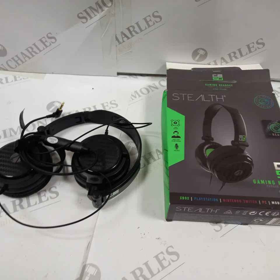 STEALTH GAMING HEADSET BOXED C650