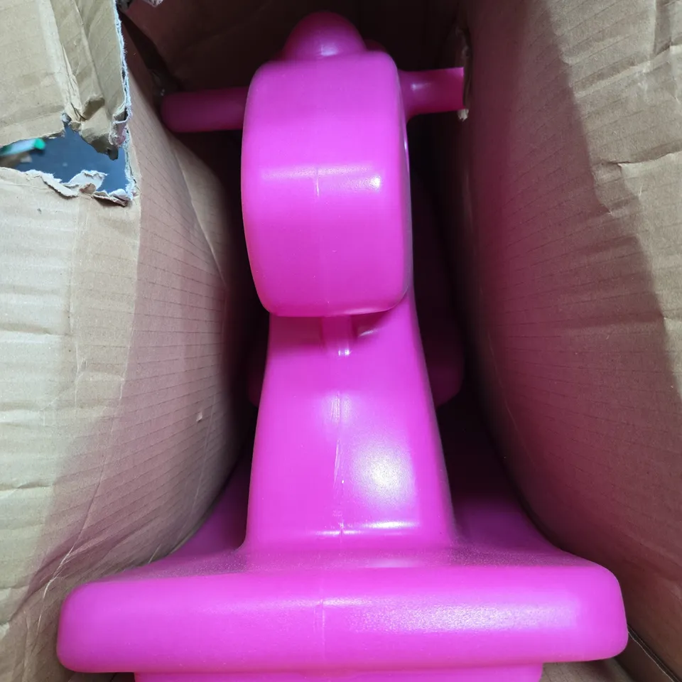 BOXED LITTLE TIKES ROCKING HORSE - PINK - COLLECTION ONLY RRP £30