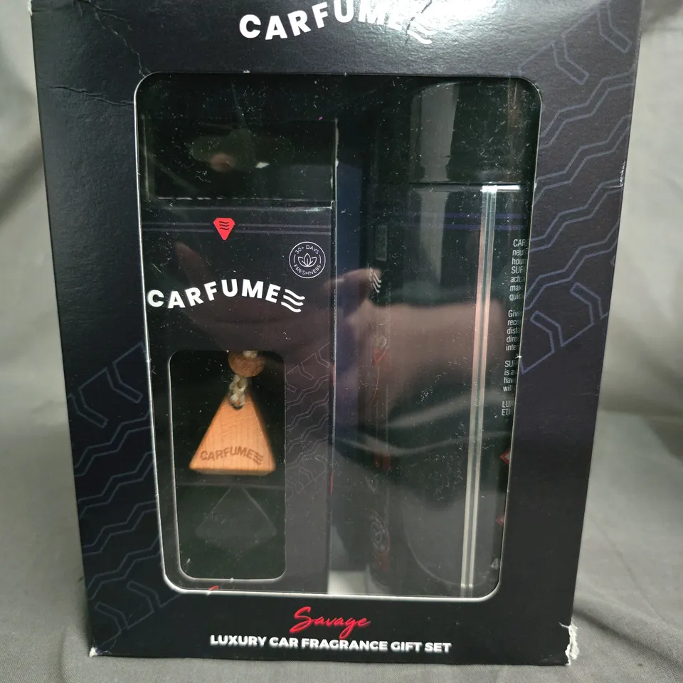 CarFume Savage Luxury Car Fragrance Gift Set
