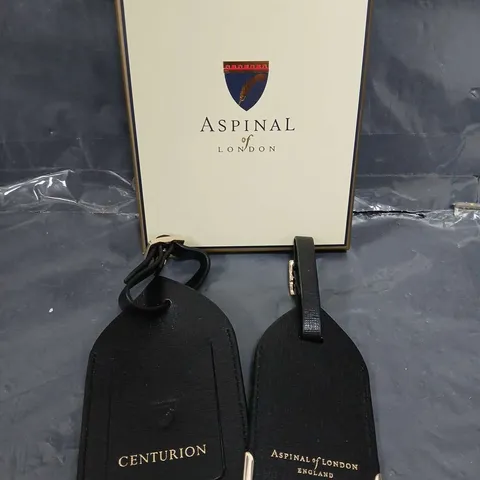 BOXED ASPINAL OF LONDON LUGGAGE TAGS   