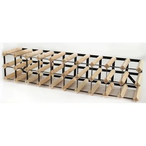 BOXED FELICIA 30 BOTTLE WINE RACK (1 BOX)