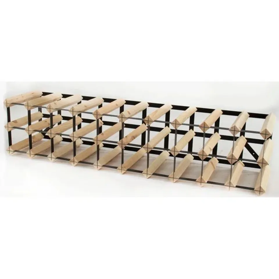 BOXED FELICIA 30 BOTTLE WINE RACK (1 BOX)
