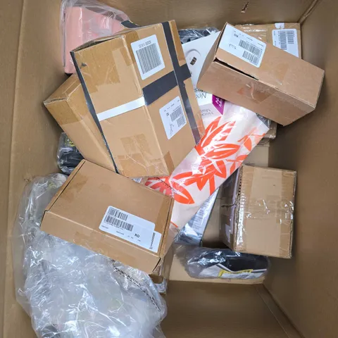 APPROXIMATELY 10 ASSORTED HOUSEHOLD PRODUCTS TO INCLUDE NECK MASSAGER, LED LIGHTS ETC