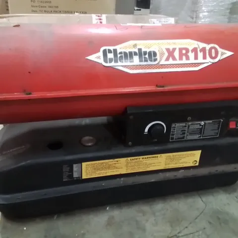 CLARKE XR110 29.3KW DIESEL INDUSTRIAL SPACE HEATER
