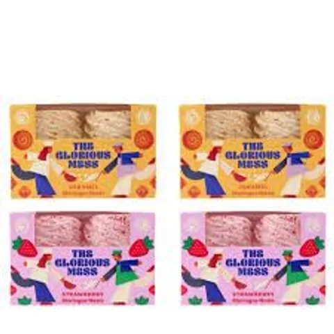 THE GLORIOUS MESS BY FLOWER & WHITE MERINGUE NEST SELECTION