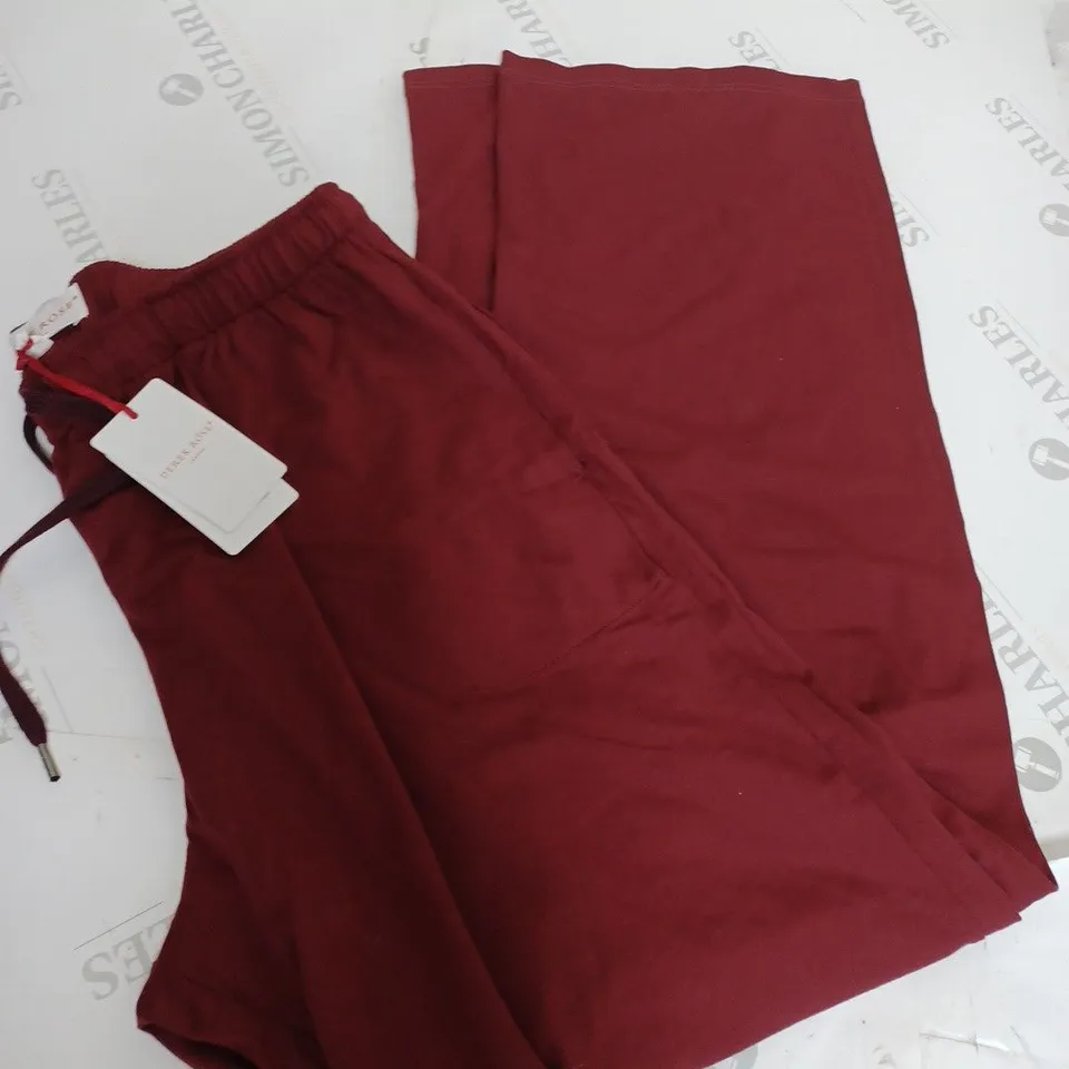 DEREK ROSE JERSEY TROUSER SIZE M