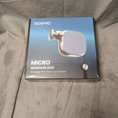 RENPHO MICRO MASSAGE GUN – BOXED. SEALED