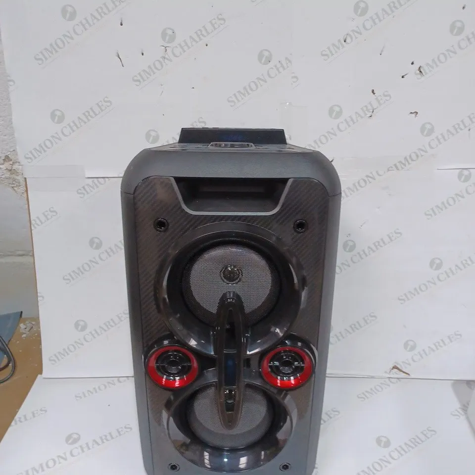 BLUETOOTH PARTY SPEAKER WITH LED LIGHTING - 3.5MM AUX INPUT