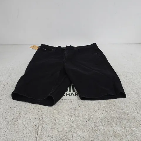 QUIKSILVER REGULAR DENIM SHORT – BLACK, MEN'S UK 32