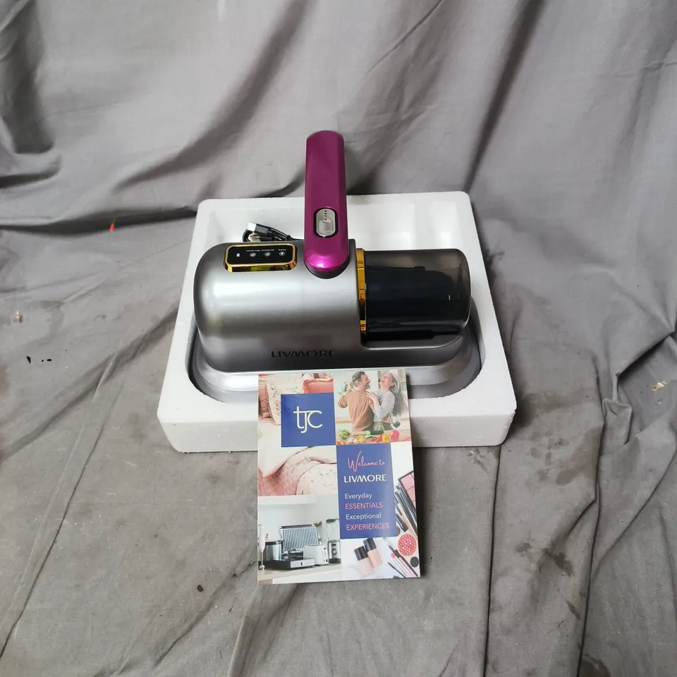LIVMORE CORDLESS UV SANITISING BED AND MITE CLEANER