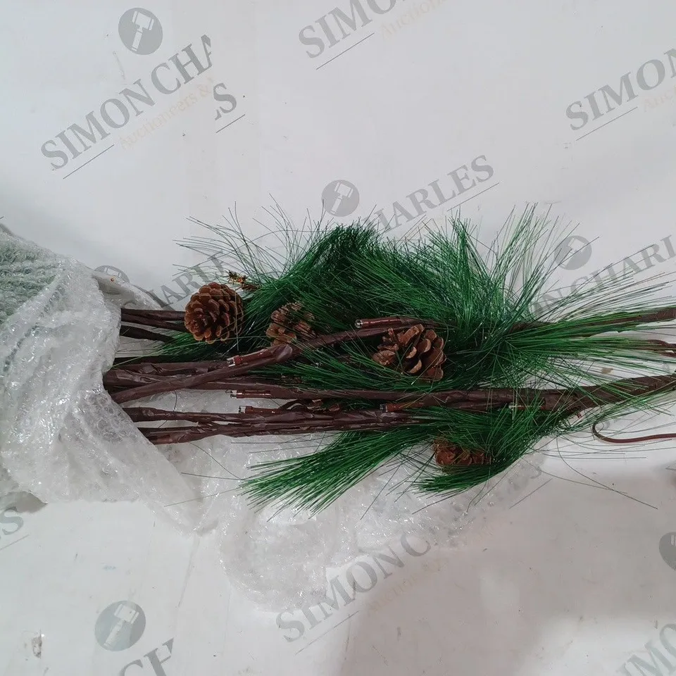 BOXED HOME REFLECTIONS PRE-LIT PINE BRANCH 