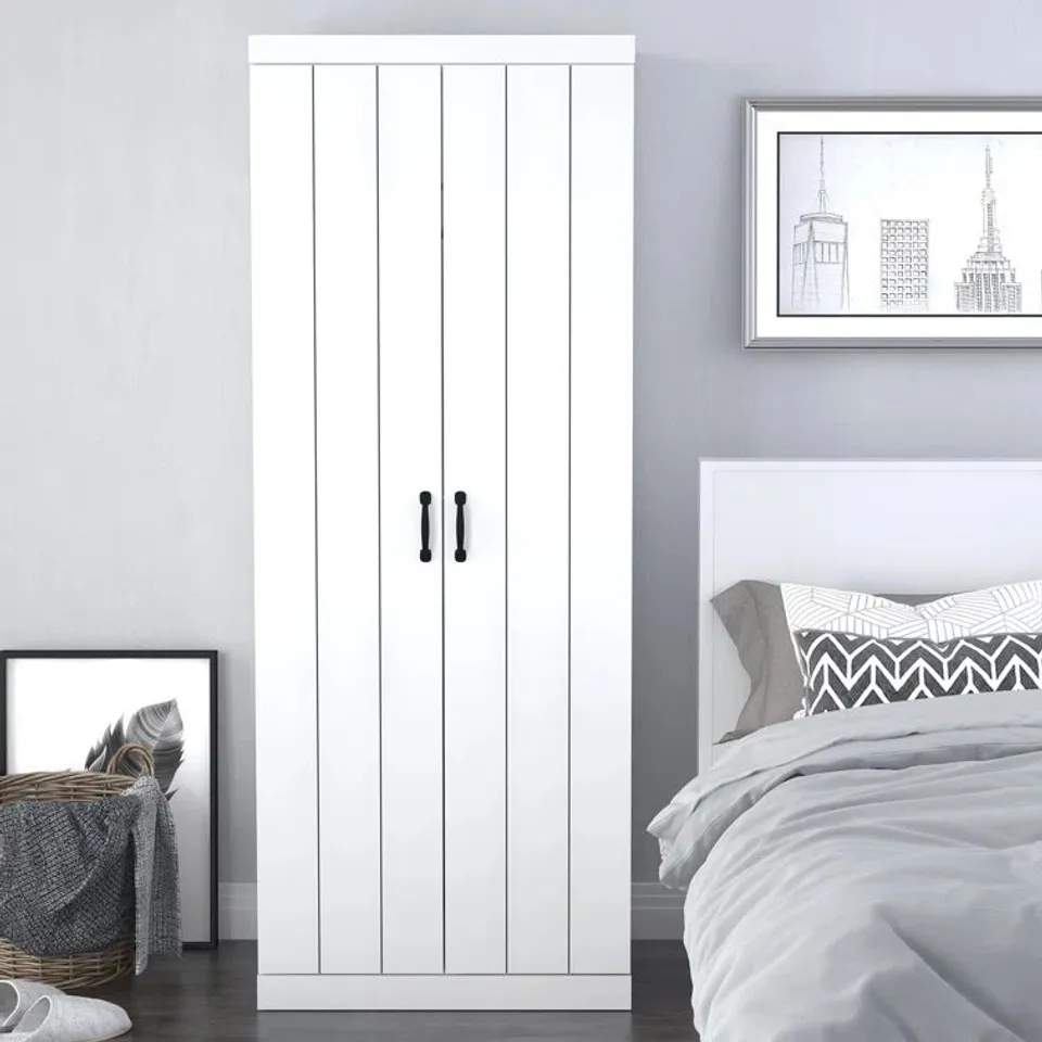 BOXED ALLINGTON LEIGHIA 2 DOOR WARDROBE 