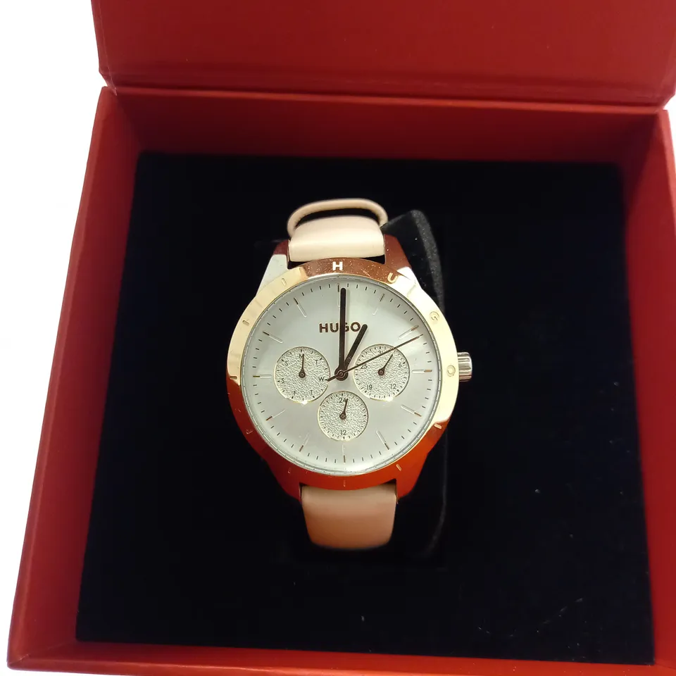 HUGO BOSS FRIEND LADIES WATCH PINK RRP £149
