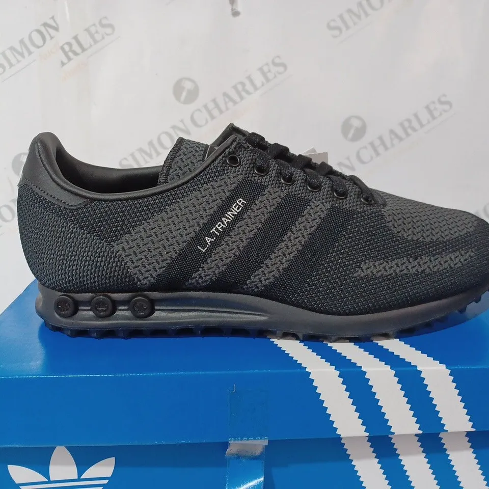 ADIDAS LA TRAINERS WEAVE IN BLACK - UK 10