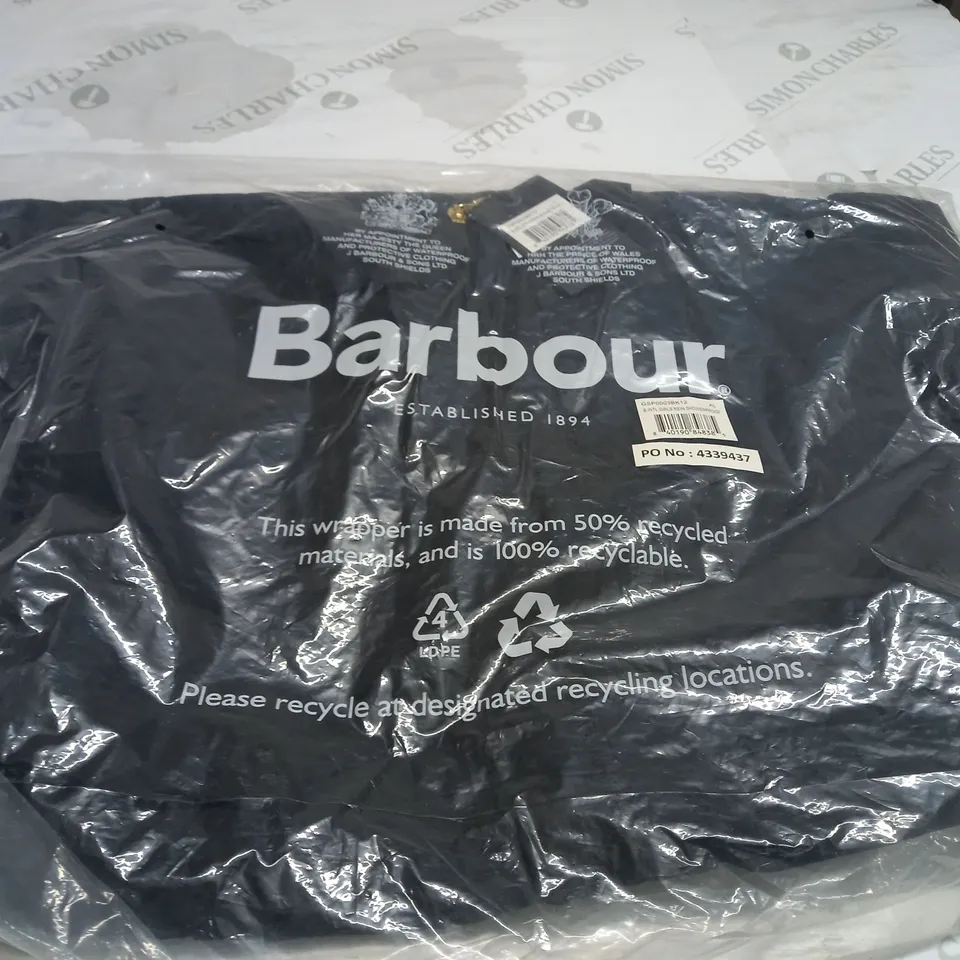 BARBOUR GIRL RAIN COAT SIZE XL