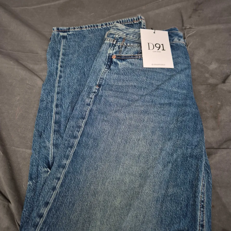 STRADIVARIUS D91 JEANS – BLUE DENIM SIZE 8