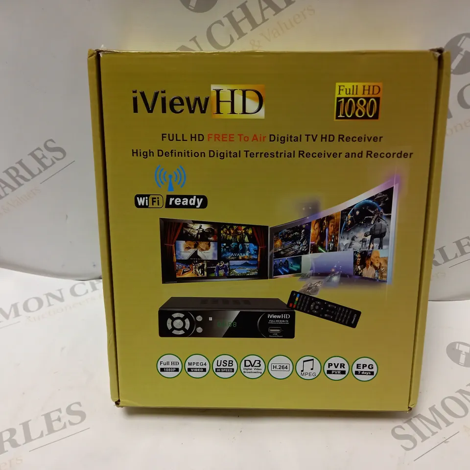 BOXED IVIEWHD DIGITAL TV HD RECEIVER