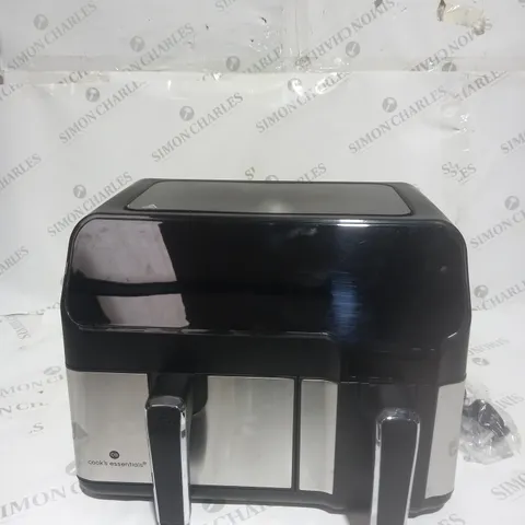 COOK'S ESSENTIALS 7.7L DUAL AIR FRYER 