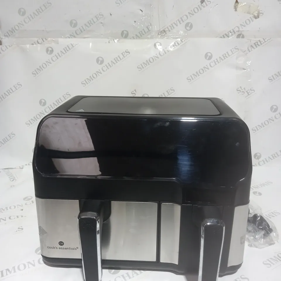 COOK'S ESSENTIALS 7.7L DUAL AIR FRYER 