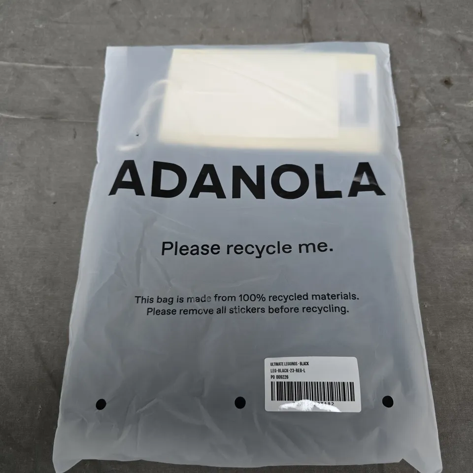 ADANOLA ULTIMATE LEGGINGS - BLACK SIZE L