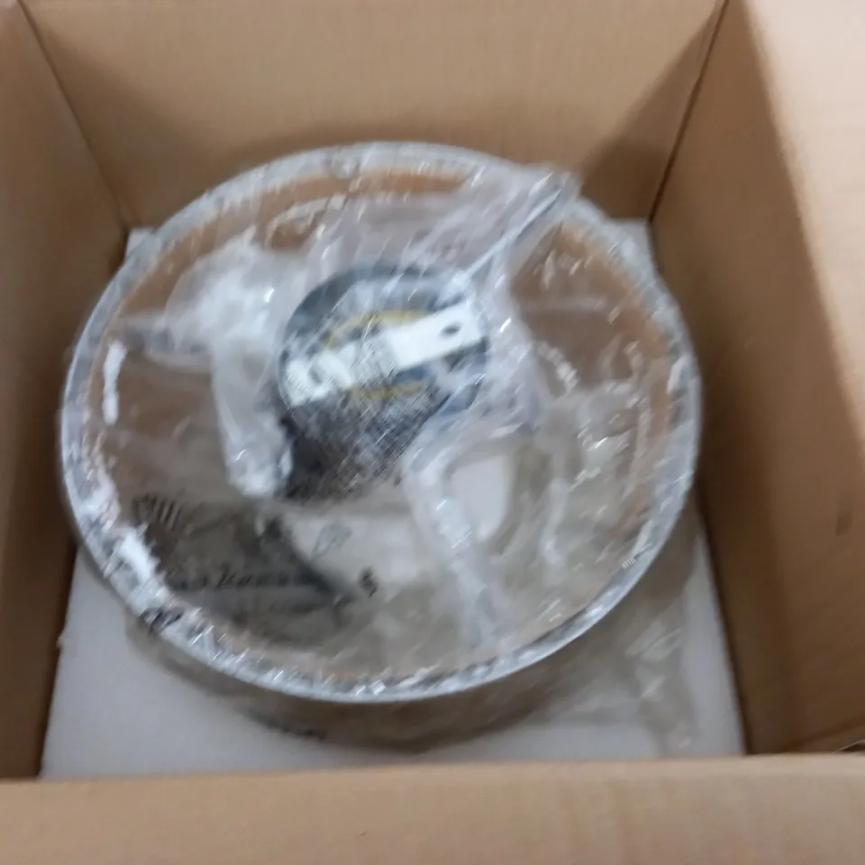 BOXED ROSAS GLASS DRUM CEILING PENDANT