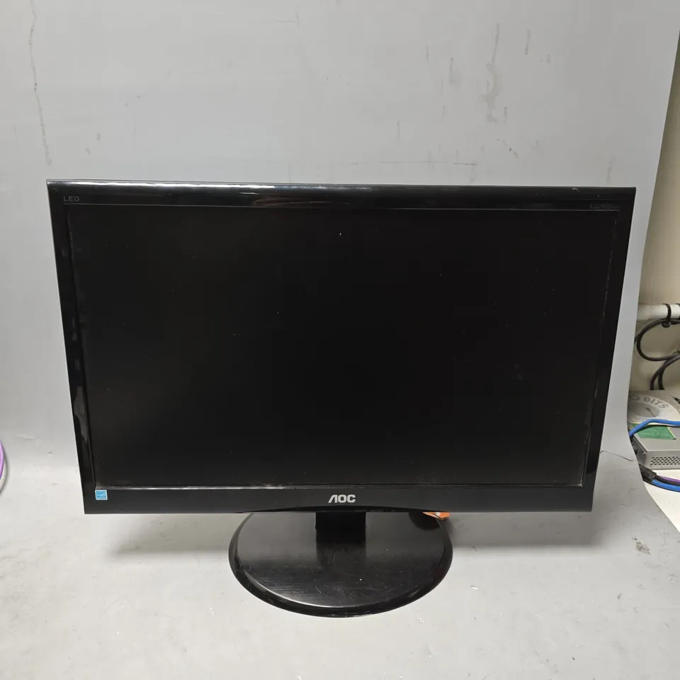 AOC E2250S BLACK MONITOR 