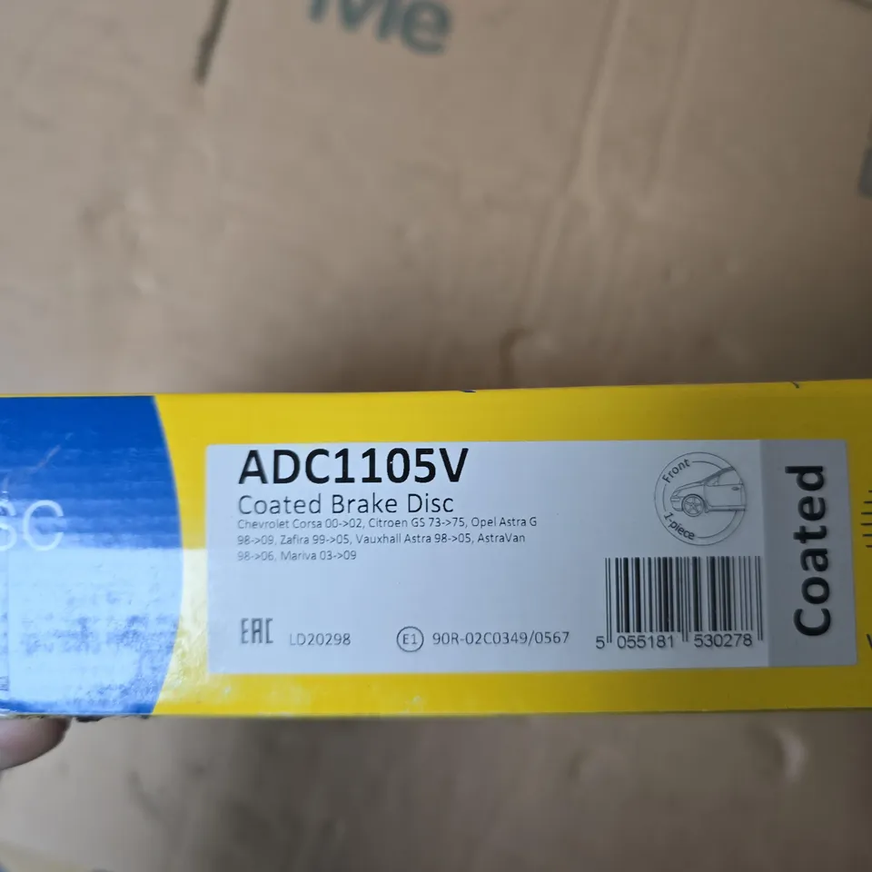 COMLINE ADC1105V COATED BRAKE DISC