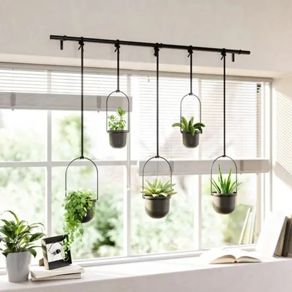 BOXED UMBRA TRIFLORA HANGING PLANTER SET 