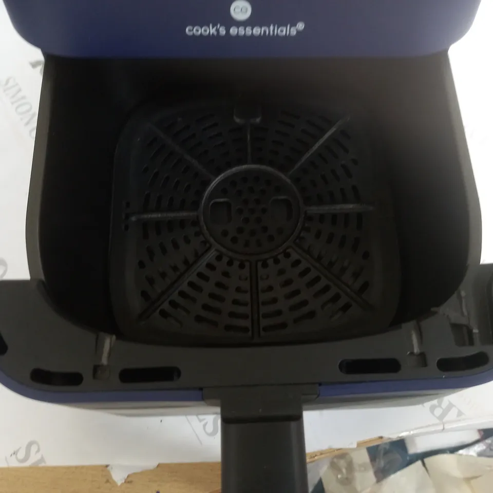 COOK'S ESSENTIALS 5.8L AIR FRYER IN NAVY