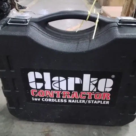 CLARKE CONTRACTOR CONSN18LIC 18V LI-ION STAPLER/NAILER