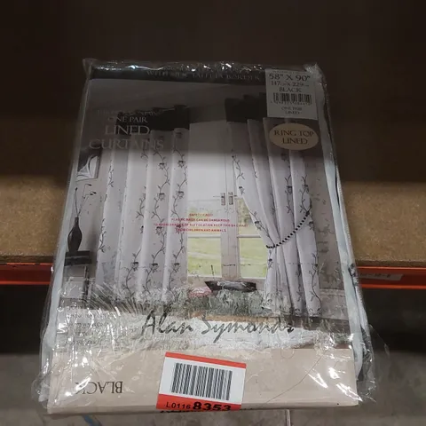 BAGGED TAHITI LINED CURTAINS - 147 x 229cm