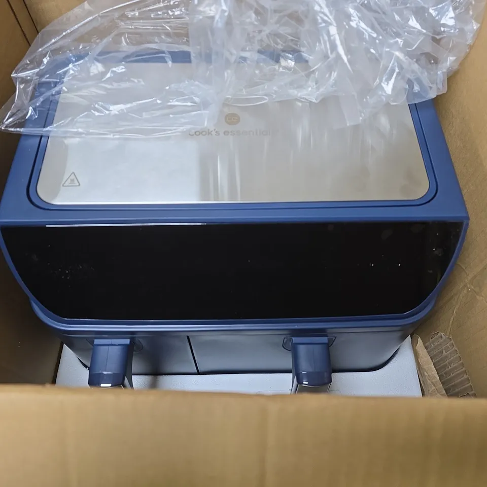 COOK'S ESSENTIALS MULTIFUNCTIONAL AIRFRYER OVEN NAVY BOXED