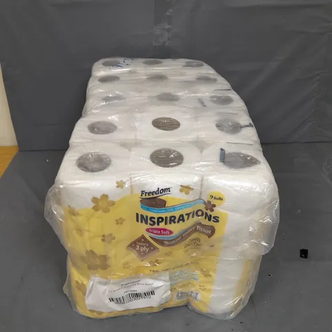 APPROXIMATELY 45 ROLLS OF TOILET TISSUE