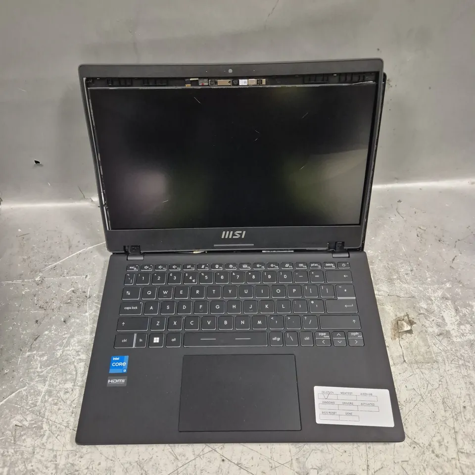 BOXED MODERN 14 LAPTOP IN BLACK 